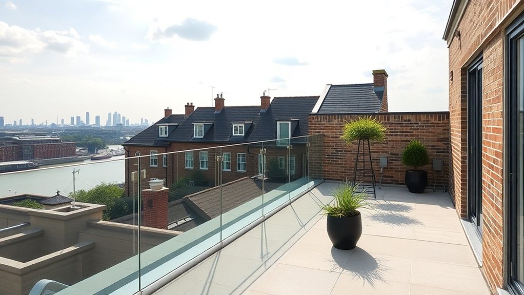 Frameless Glass Balustrades Northwood