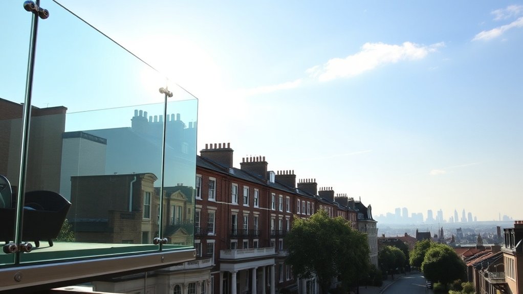 Glass Balustrades & Balconies Northwood