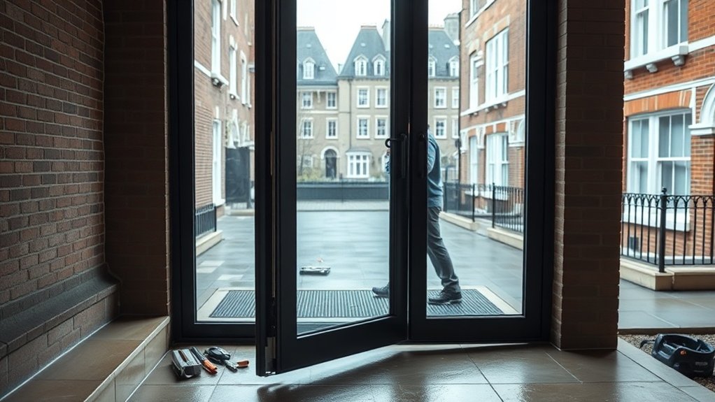 Pivot Door Installation Northwood