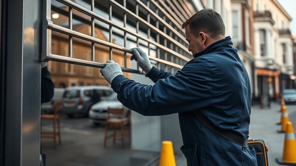 Security Grille Installation Northwood