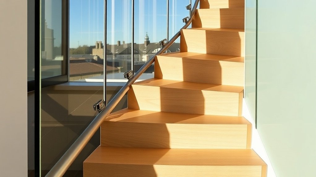 Staircase Glass Panels Northwood